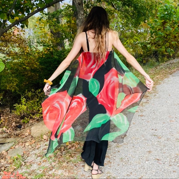 Vintage Joy Stevens Rose Dress - Picture 7 of 9